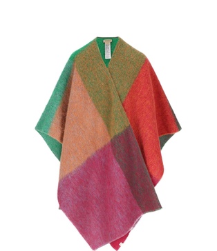 Woolrich Color-Blocked Cape