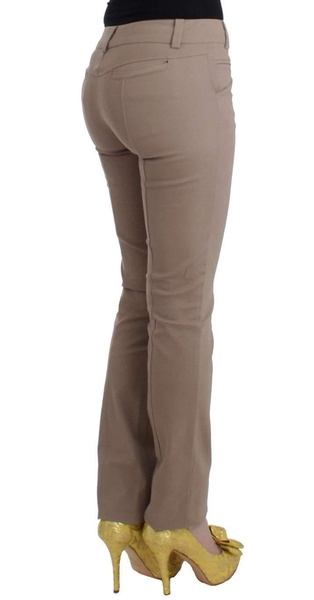 Cavalli Beige slim dress pants