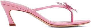 Pink Butterfly 119 Heeled Sandals