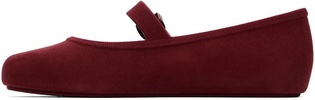 Red Soft Ballerina Flats