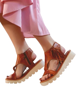 women's zoe ii sandals in pecan