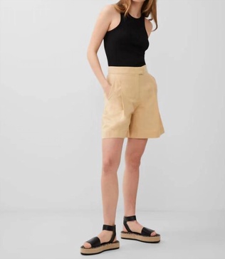 alania city shorts in biscotti