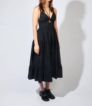 phoebe dress in noir