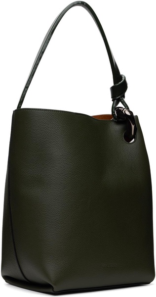 Khaki JWA Corner Bucket Bag