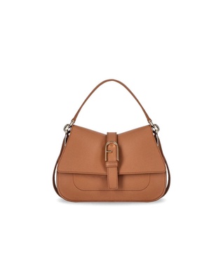 Furla Flow Mini Brandy Handbag