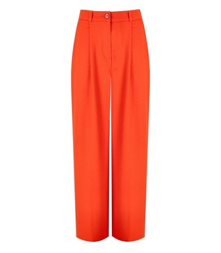 Essentiel Antwerp  Employee Orange Wide Leg Trousers