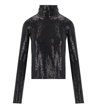 Essentiel Antwerp  Gong Black Turtleneck Top