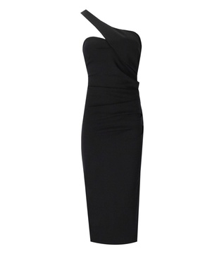 Essentiel Antwerp  Ensue Black Midi Dress