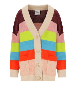 essentiel antwerp gaan multicolored cardigan