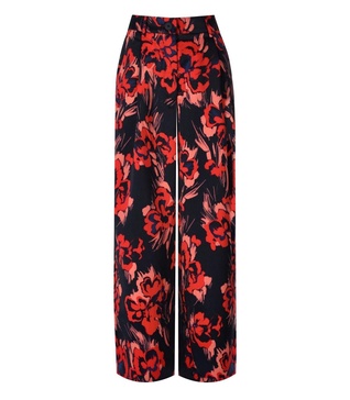 Essentiel Antwerp  Gazpacho Blue And Red Wide Leg Trousers