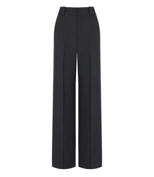 Essentiel Antwerp  Ghoul Black Wide Leg Trousers