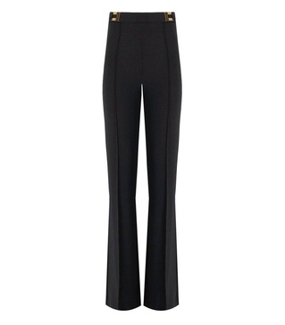 Elisabetta Franchi High-Waisted Palazzo Trousers