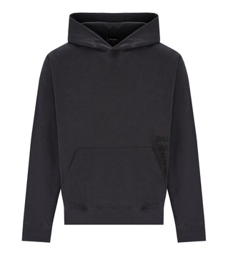 Daily Paper Overload Obsidian Black Hoodie