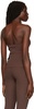 Brown Rib Camisole