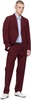 Burgundy Two-Button Suit