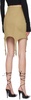 Khaki Corset Garter Miniskirt