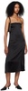 Black Megan Midi Dress