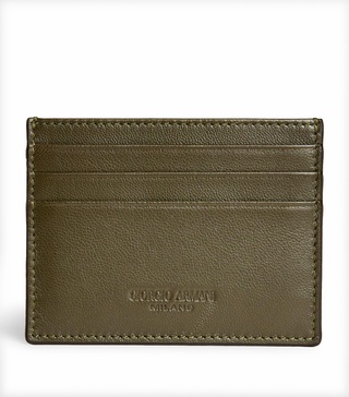 Lamb Leather Card Holder