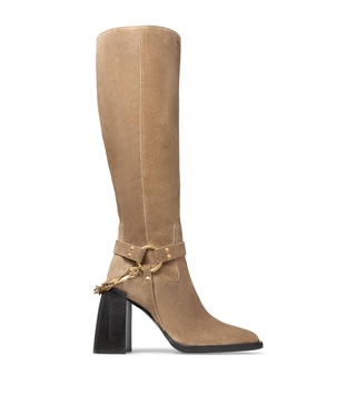 Isabelle 95 Suede Knee-High Boots