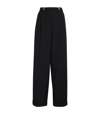 Wool-Blend Trousers