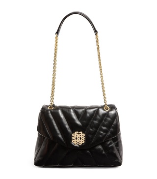 Leather Quilted Shoulder Bag