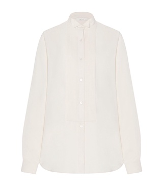 Vince Silk Tuxedo Shirt