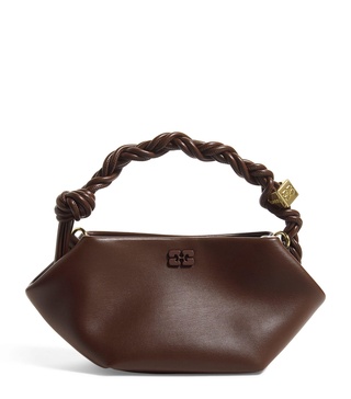 Mini Leather Bou Top-Handle Bag