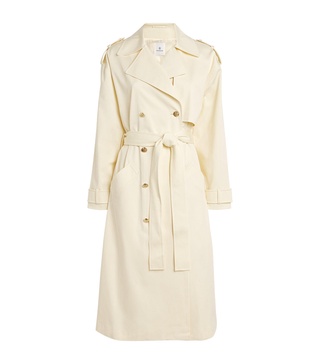 Cotton-Blend Layton Trench Coat