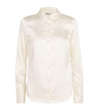 Silk-Blend Monique Shirt