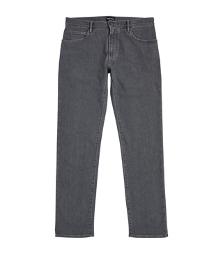 Stretch-Cotton Straight Jeans