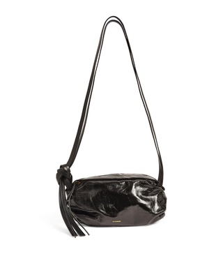 Small Drawstring Detail Shoulder Bag