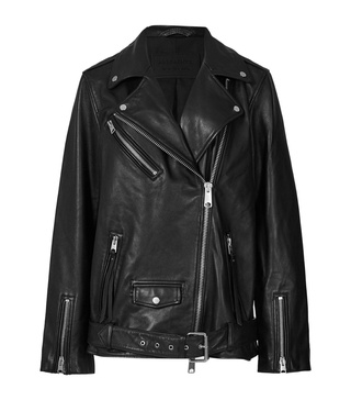 Leather Billie Biker Jacket 