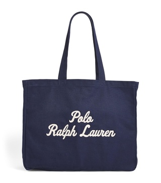 Cotton Logo Tote Bag