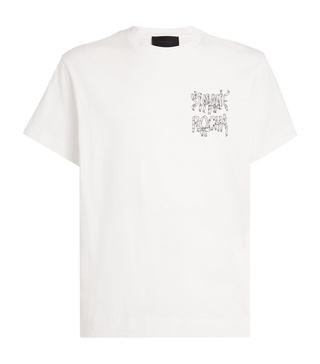 Cotton Ribbon Logo T-shirt