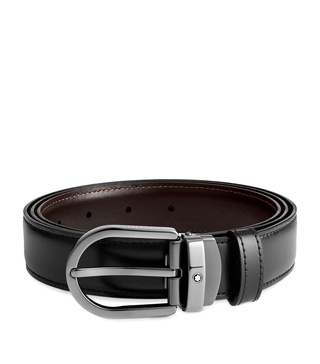 Leather Horseshoe Belt