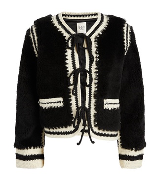 Wool Crochet Harper Jacket