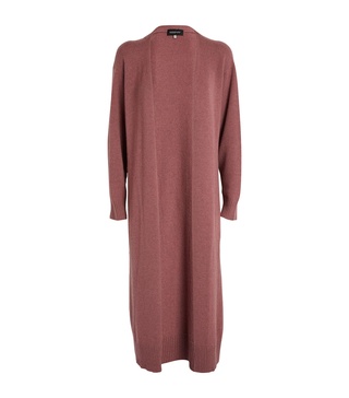 Cashmere A-Line Longline Cardigan