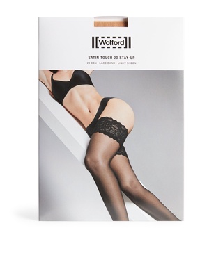 Satin Touch 20 Stay Up Thigh Highs