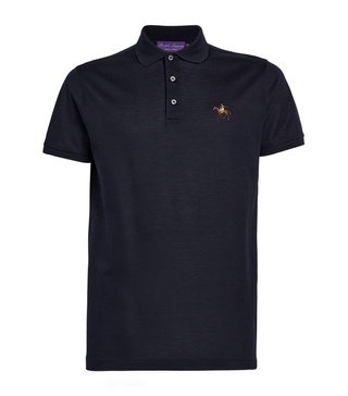 Cotton Logo Polo Shirt