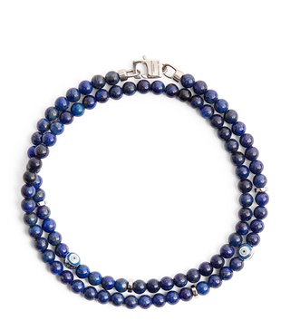 Lapis Lazuli Evil Eye Bracelet