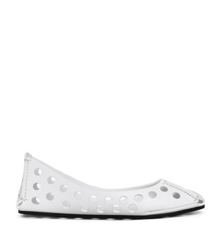 Perforated Ballet Flats