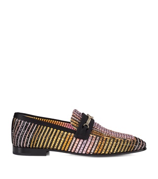 MJ Moc Aftersun Embellished Loafers