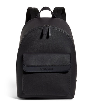 Faux Leather Backpack