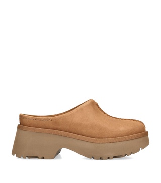 Suede New Heights Mules 60