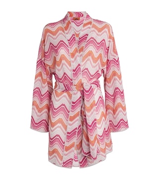 Zigzag Beach Cover-Up