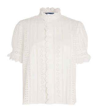 Broderie Anglaise Blouse