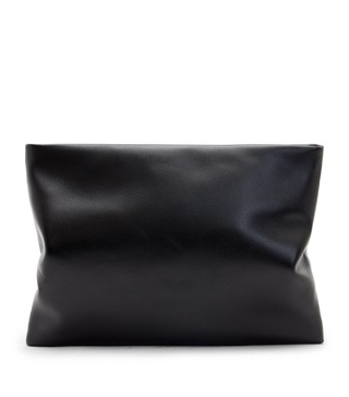 Leather Bettina Clutch Bag