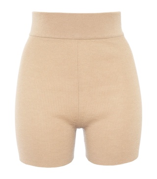 Alexa Rib-Knit Cycling Shorts