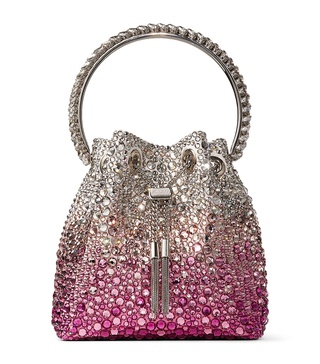 Crystal Bon Bon Top-Handle Bag