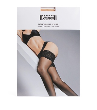 Satin Touch 20 Stay Up Thigh Highs